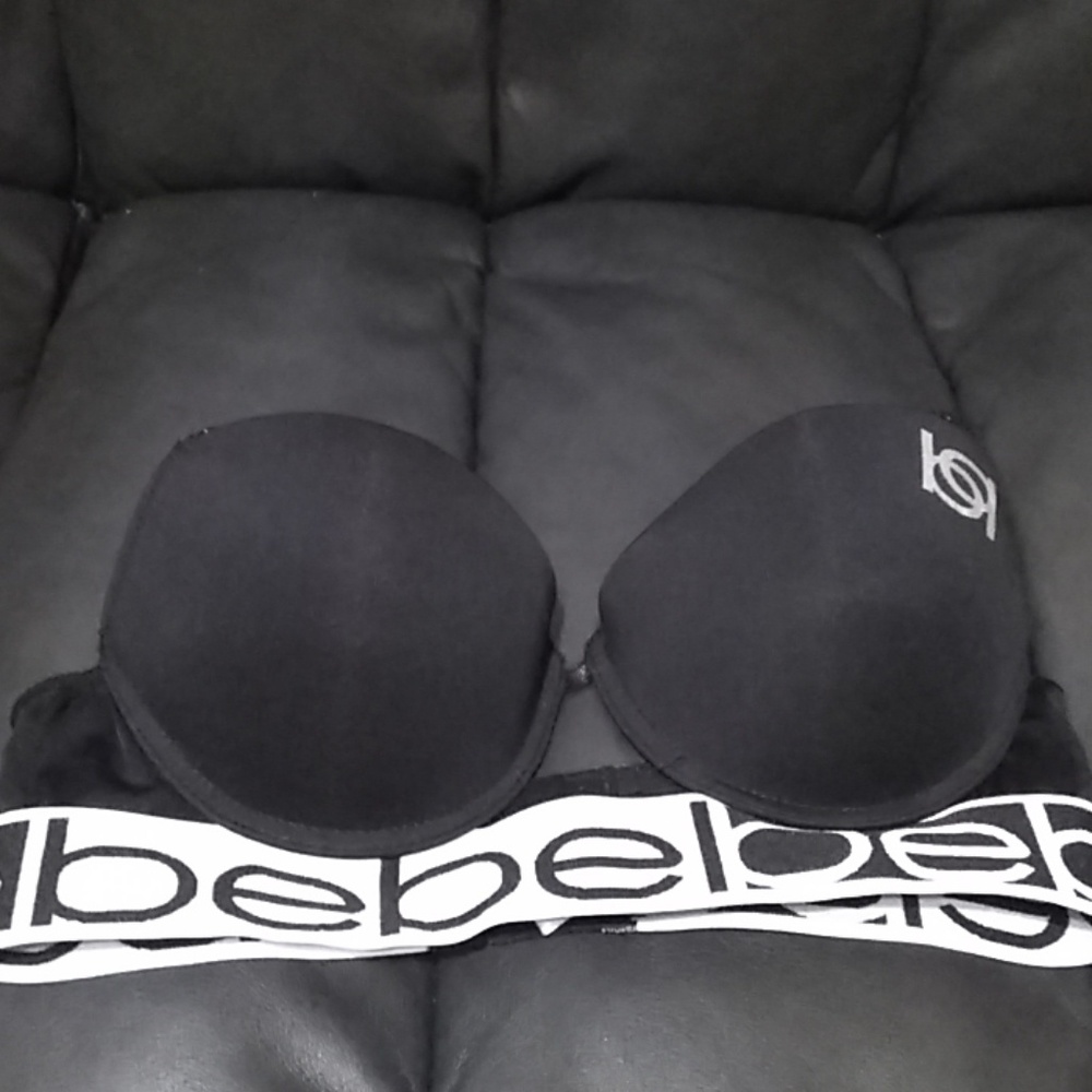 Bebe Intimates 36B Black Bra